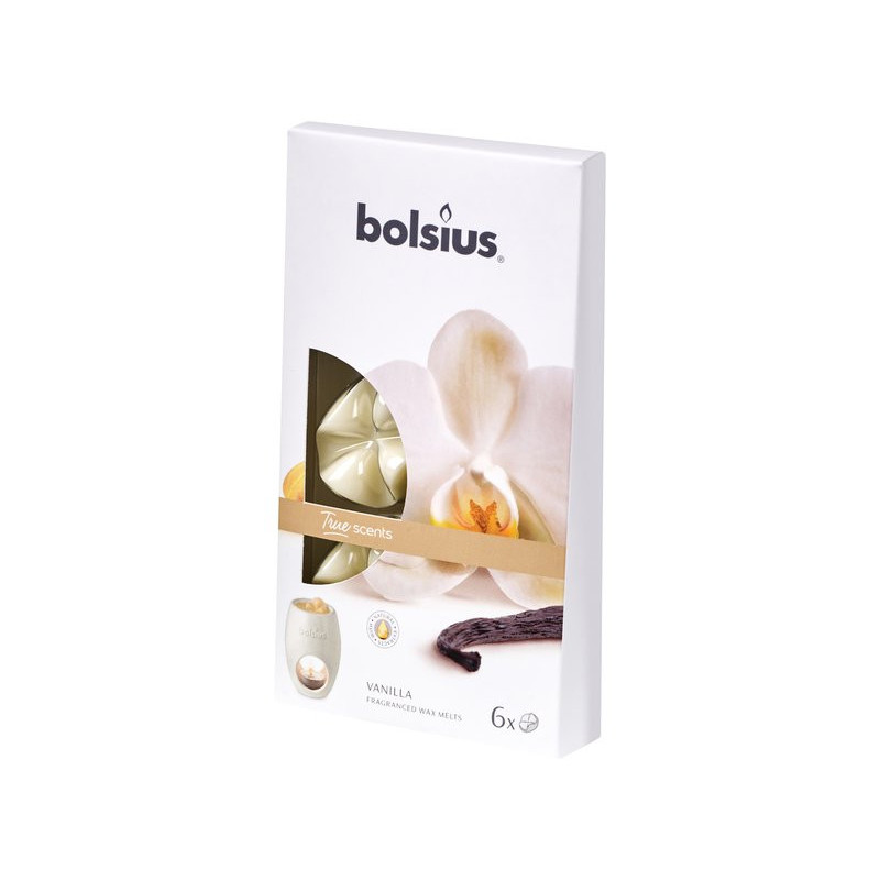 Płatki zapachowe z wosku VANILLA (wanilia) True Scents (6 sztuk) Płatki zapachowe z wosku VANILLA (wanilia) True Scents (6 sztuk)