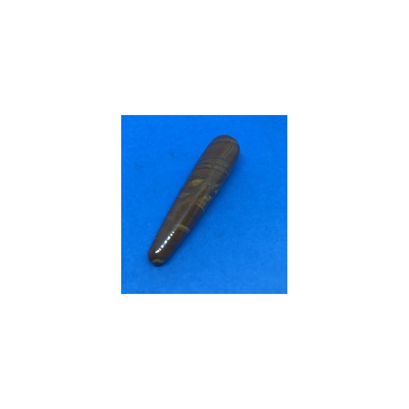 Różdżka z tygrysiego oka 8 x 1,8 x 0,5 cm waga ok. 32g Różdżka z tygrysiego oka 8 x 1,8 x 0,5 cm waga ok. 32g
