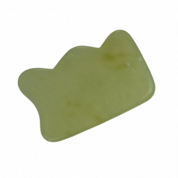 Płytka do masażu Gua-sha z jadeitu 55 x 90 mm