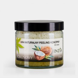 Naturalny konopny peeling...