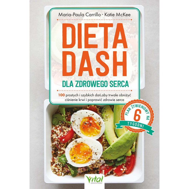 Dieta DASH dla zdrowego serca Maria Paula Carrillo MK 800px