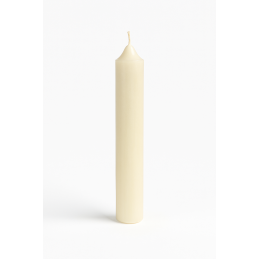 Świeca z wosku - biała 10...