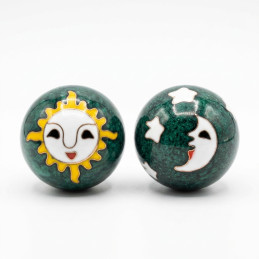 Kule do masażu zielone z...